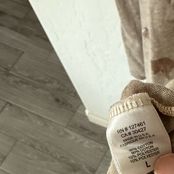 Wildfox|Distressed tan horse print tee,burnout style•••boho novelty print - Picture 10 of 13